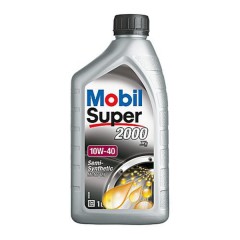 MOBIL MOOTORIÕLI 10W-40 POOLSÜNT. Super 2000 X 1 1l