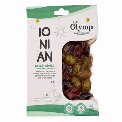OLYMP Rohelised oliivid Kalamata 250g