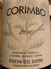 BODEGAS La Horra Corimbo Ribera del Duero 1,5l