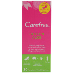 CAREFREE Pesukaitsmed ALOE 20pcs