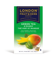 LONDON Fruit&Herb Roheline tee mangoga 50g