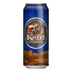 KOZEL Alk.vaba õlu semi-dark prk 500ml