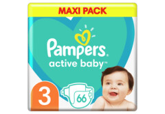 PAMPERS Sausk/PAMPERS AB VP+ (3) 4-9 kg, 66 vnt. 66pcs