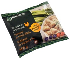 RAKVERE Pelmeni ar vistas fileju RAKVERE 400g