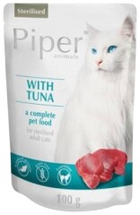 PIPER Konservi kaķiem ar tunci 100g