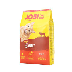 JOSICAT Sausas kačių ėdalas tasty beef 650g