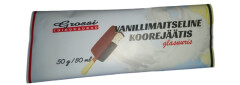 GROSSI GROSSI Vanilla flavored ice-cream in glaze 50 g /80 ml 50g
