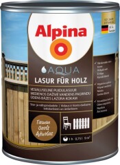 ALPINA Veepõhine lasuurvärv Aqua Lasur Alpina 0.75L tamm 0,75l