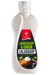 SAARIOINEN Hapukoore&sibula salati-ja dipikaste 345ml