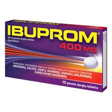 IBUPROM Ibuprom Express 400mg minkštos caps. N10 (US Pharmacia) 10pcs