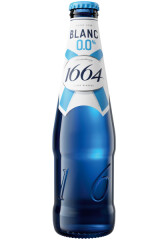 KRONENBOURG Kronenbourg 1664 Blanc 0.0% Non-Alco 0,33L Bottle 0,33l