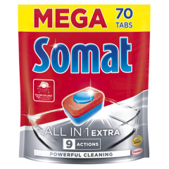 SOMAT All in One Extra 70 tabs 70pcs