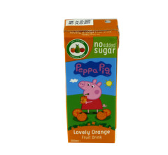 PEPPA PIG Peppa Pig orange fruit drink 200ml
