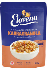 ELOVENA Mee-pekanipähkli-kaeragranola 350g
