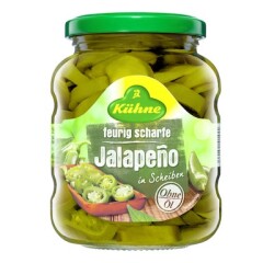 KÜHNE ROHELISED JALAPENO VIILUD 330g