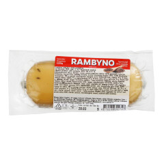 RAMBYNO Rūkytas lydytas sūrių produktas su kmynais, 45% 250g