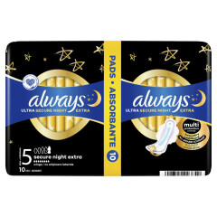 ALWAYS Ultra Super Nights 10pcs