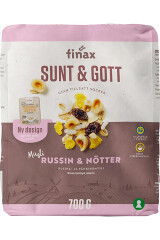 FINAX Müsli Sunt & Gott rosina-pähkli 700g