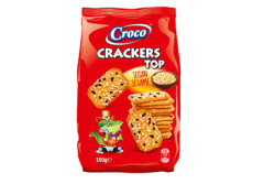 CROCO Soolakreeker "TOP" seesami- ja mooniseemnetega 150g