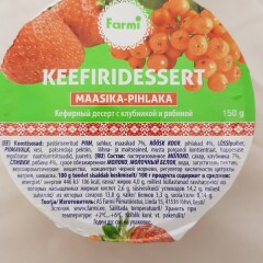 FARMI Maasika-pihlaka keefiridessert 150g