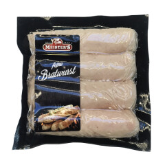 MEISTER'S Boiled sausages Bratwurst MEISTER'S, 12x200g 200g
