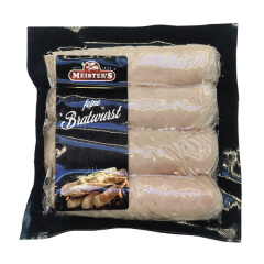 MEISTER'S Virtos dešrelės Bratwurst MEISTER'S, II r., 12x200g 200g