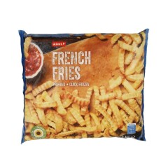 RIMI Fries Rimi crinkle frozen 1kg 1kg