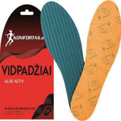 KOMFORTAS Insoles ALOE ACTIV 1pcs