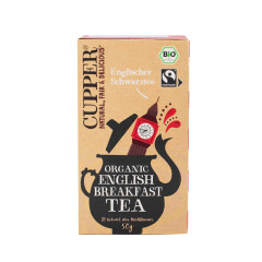 CUPPER Must tee English Breakf. 20x2.5g 20pcs