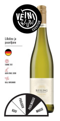 CRAFTED COLLECTION Baltvīns Riesling Kinderman 75cl