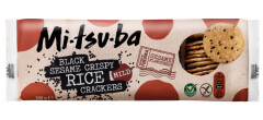 MITSUBA Mitsuba Black Sesame Cripsy Rice Crackers 100g