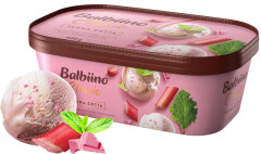 CLASSIC CLASSIC Panna cotta rhubarb ice cream with Ruby chocolate pieces 700ml/400g 0,4kg