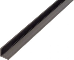 KANTOFLEX Plastikinis kampinis profilis, juodos sp., 479015, 15 x 15 x 1,2 x 1000 mm 1pcs