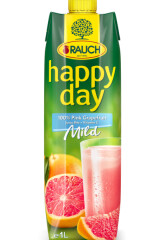 HAPPY DAY Raudonujų greipfrutų sultys happy day (100%) su minkštimu ba 1l