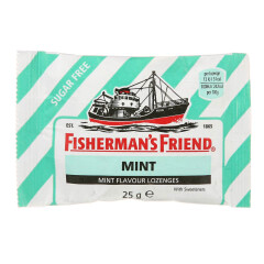 FISHERMAN'S FRIEND Becukrės pastilės FISHERMANS FRIEND 25g