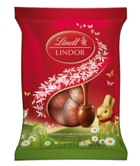 LINDT Lindor piimašokolaadist mini lihavõttemunad 90g