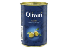 OLIVARI Zaļās olives bez kauliņiem 300g