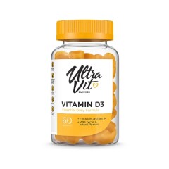 ULTRAVIT Kummikommid vitamiin d3 60pcs