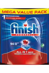 FINISH MAX ALL IN 1 mõudepesumasina tabletid 94pcs