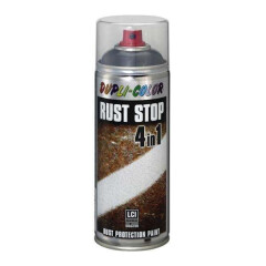 DUPLI-COLOR Antikoroziniai purškiami dažai RUST-STOP RAL7011, matiniai, 400 ml 0,4kg