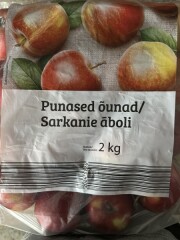 LIDL Sarkanie āboli Polija 2kg