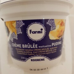 FARMI Crème brûlèe maitseline puding 230g