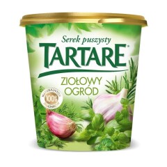 TARTARE Tepamasis varškės surelis su žalumynais TARTARE 140g