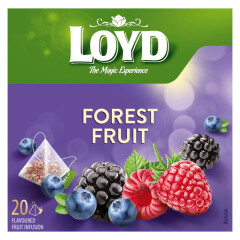 LOYD Flavour.fruit Forest Fruits  PÜRAMIID 20pcs
