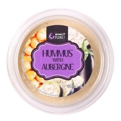 RIMI PLANET Hummus Rimi Planet baklažaaniga 180g