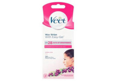 VEET VEET COLD WAX depilācijas vasks FACIAL 20gab 20pcs