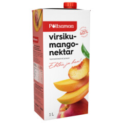 PÕLTSAMAA Põltsamaa Peach and Mango Nectar 1l