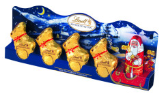 LINDT Mini Reindeer/ Santa Sleigh 5x10g 50g