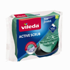 VILEDA Šveičianti kempinė PURACTIVE, 2 vnt. 2pcs