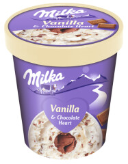 NESTLE Milka vanilli piimašokolaadi tükkidega 0,326kg